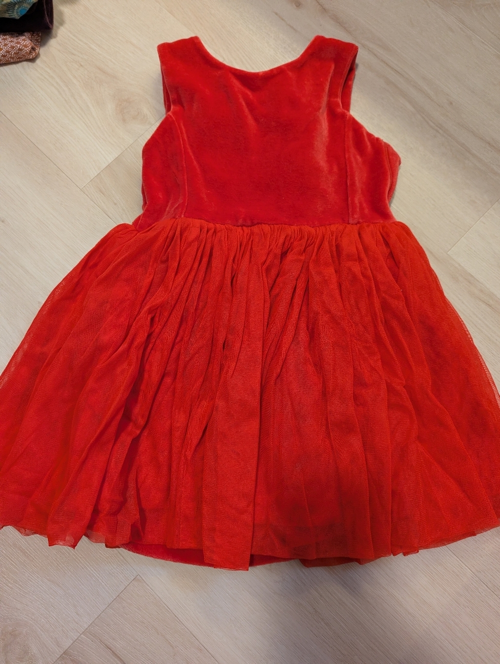 Kate Quinn Bow Tulle Cardinal Dress Size 3T